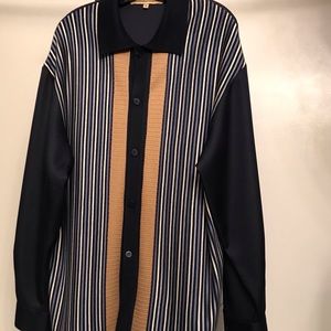 Men’s Silversilk Luxe Upscale Men’s Sweater Shirt